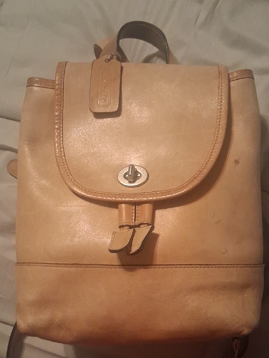 Coach Handbags - Rarest very vintage Coach Leather Backpack for Coach Collectors